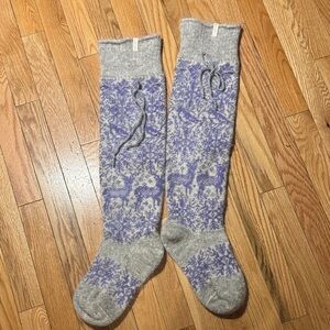 Gorgeous wool super long socks 🧦